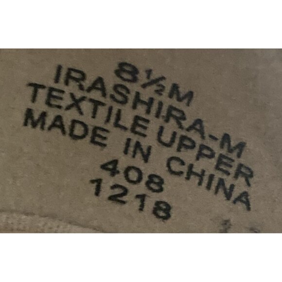 indigo rd irashira womens size 8.5 open toe Espadrille wedge heel Straps sandal - Picture 7 of 8